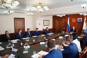 Совещание по вопросам в сфере рыбопромышленного комплекса